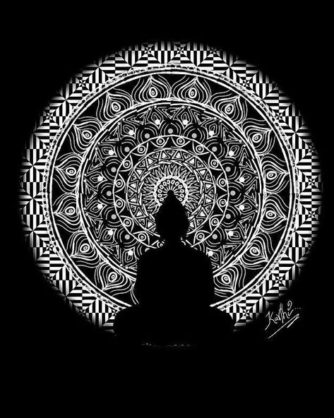 Black And White Buddha Wallpaper, Buddha Black And White Painting, Budha Wallpepar Hd Black, Buddha Black Wallpaper, Sanatan Dharm Wallpaper, Buddha Aesthetic Wallpaper, Buddha Black And White, Buddha Wallpaper Iphone, Buddha Wallpaper