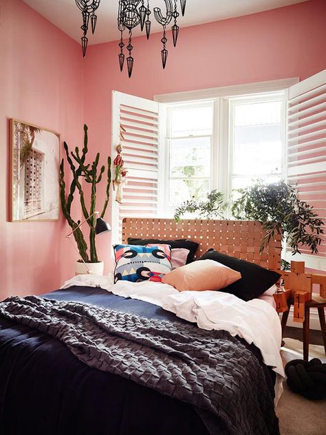 Fenton & Fenton talk Winter Colours — Adore Home Magazine Dusty Pink Bedroom, Big Houses Interior, Pink Bedroom Walls, Pink Bedroom Design, Pink Bedrooms, Bedroom Paint Colors, Pink Bedroom, Bedroom Paint, Style At Home