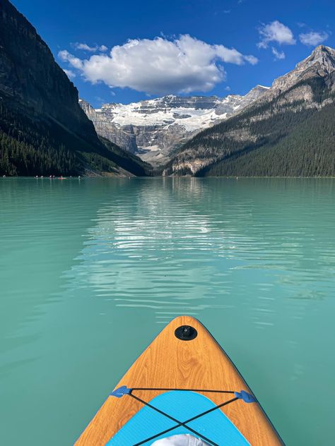 Banff Kayaking, Paddle Board Lake Tahoe, Canada Lake Louise, Alberta Lake Louise, Lake Louise Canada Photography, Lake Louise Canada, Banff National Park Canada, West Coast Road Trip, Lake Louise