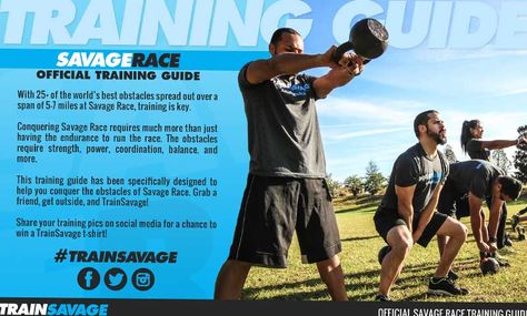 Training Guide | Savage Race - Conquer The World's Best Obstacles! Savage Race Training, Ocr Workouts, Obstacle Race Training, Obstacle Race, Tough Mudder, Race Training, Manifestation Board, Crossfit Workouts, Running Tips