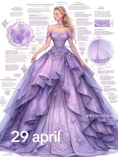 Gowns Drawing, Cute Group Halloween Costumes, Fantasy Outfits, Violet Dresses, Fantasy Dresses, Fashion Drawing Dresses, Fashion Illustration Dresses, Dress Drawing, Fantasy Gowns