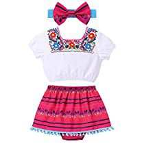 Check this out! Toddler Mexican Dress, Baby Mexican Dress, Mexican Baby Girl, Matching Kids Outfits, Baby Dress Clothes, Traditional Mexican Dress, Matching Sibling Outfits, Kids Ethnic Wear, Fiesta Outfit