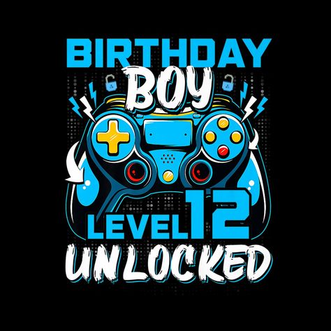 12th Birthday Boy Video Games 12 Year Old Gift Kid birthday gifts for women birthday decorations gift card birthday birthday gifts for men birthday cards birthday gifts for mom birthday wrapping paper birthday gifts happy birthday birthday shirt Happy 12th Birthday Boy, Paper Birthday Gifts, Men Birthday Cards, Kid Birthday Gifts, Happy Birthday Games, Gifts For Men Birthday, Comidas Fit, Wrapping Paper Birthday, Boy Video