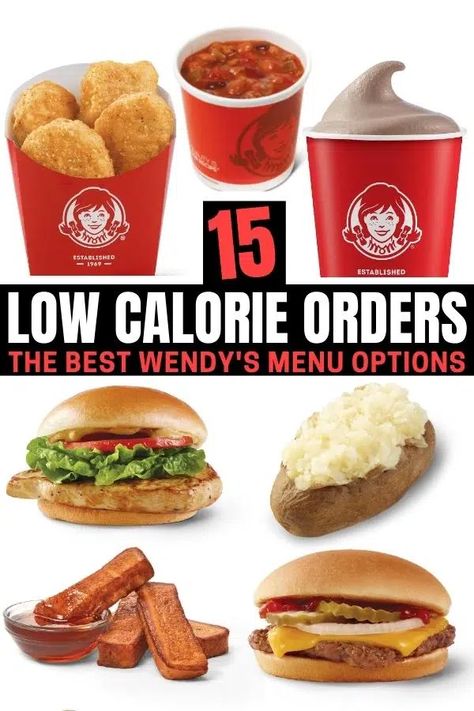 Healthy Wendys Order, Fast Food Low Calorie Options, Low Cal Fast Food Options, Low Cal Fast Food, Low Calorie Fast Food Options, Wendy's Menu, Low Calorie Fast Food, Low Calorie Sauces, Healthy Fast Food Options