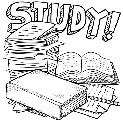 Study education sketch. Doodle style school study illustration in vector format. #Sponsored , #Paid, #AD, #sketch, #Study, #style, #Doodle Pile Of Papers, Study Illustration, Sketch Study, Books Illustration, Doodle Style, School Study, Vector Sketch, Drawing Ideas, Stock Illustration