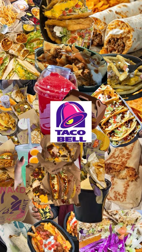 Fast Food Drinks, Fast Food Places, Best Fast Food, Food Fantasy, Junk Food Snacks, Food Babe, Food Therapy, Yummy Comfort Food, Taco Bell