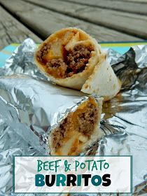 Ally's Sweet & Savory Eats: Beef & Potato Burritos Steak And Potato Burritos, Beef And Potato Burrito Recipe, Beef And Potato Burrito, Potato Burrito Recipe, Ground Beef Burritos, Potato Burritos, Burritos Beef, Potato Burrito, Mexican Recipies