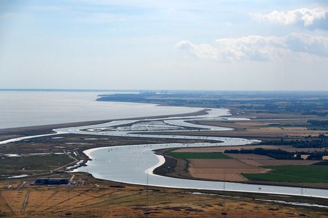 Orford Ness aerial image - Suffolk Aerial Images, Aerial View