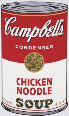 Campbell's Soup Cans, Andy Warhol Pop Art, Condensed Soup, The Velvet Underground, Warhol Art, Pop Art Movement, Delicious Soup Recipes, Chicken Noodle Soup Homemade, Campbell Soup