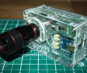 The SnapPiCam | A Raspberry Pi Camera Raspberry Projects, Raspberry Pi Camera, Raspberry Pi Computer, Camera Tutorial, Diy Gadgets, Electronic Projects, Diy Tech, Diy Camera, Raspberry Pi Projects