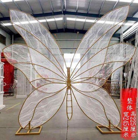 Wishing Tree Wedding, Butterfly Sculpture, فن النسيج, Dance Background, Decoration Background, Wedding Backdrop Decorations, Butterfly Wedding, Wedding Props, Wedding Stage Decorations