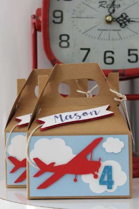 Bday Party Boy, Airplane Birthday Theme, Airplane Party Favors, Airplane Birthday Party Decorations, Time Flies Birthday, Planes Birthday Party, Planes Birthday, Airplane Theme, Airplane Birthday Party