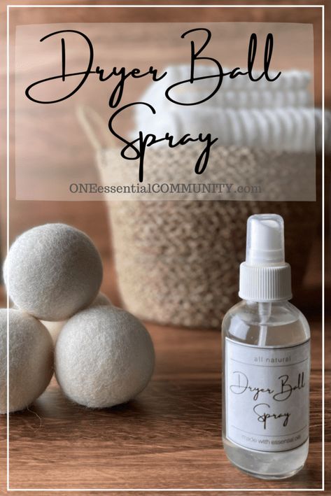 Essential Oil For Laundry Dryer Balls, Essential Oil Spray For Dryer Balls, Diy Gain Scent Essential Oils, Wool Ball Spray, Wool Dryer Ball Essential Oil Blends, Laundry Essential Oils Wool Dryer Balls, Essential Oil Wool Dryer Ball Spray, Essential Oil Dryer Ball Spray, Wool Balls Essential Oils