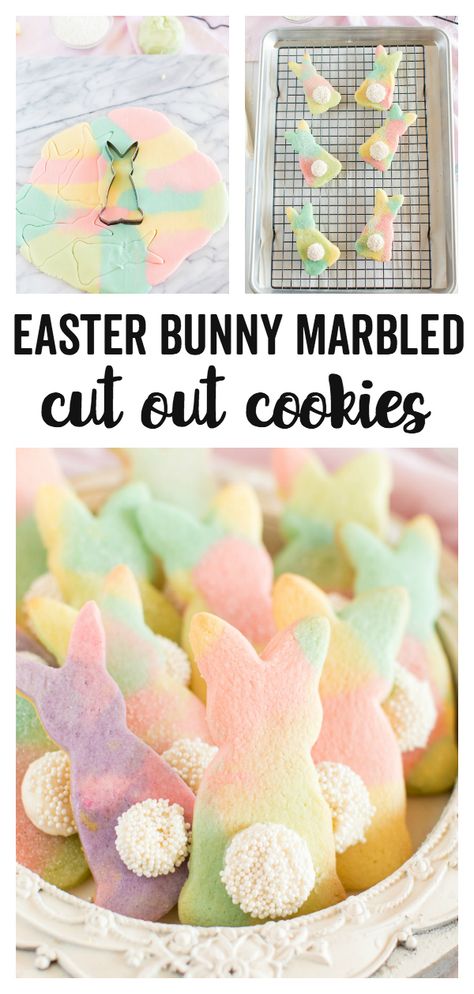 Festive Cookie Recipes, Cut Out Cookie, Cut Out Cookie Recipe, Perfect Sugar Cookies, Easter Bunny Cookies, Easter Snacks, Easter Sweets, Festive Cookies, Easter Baking