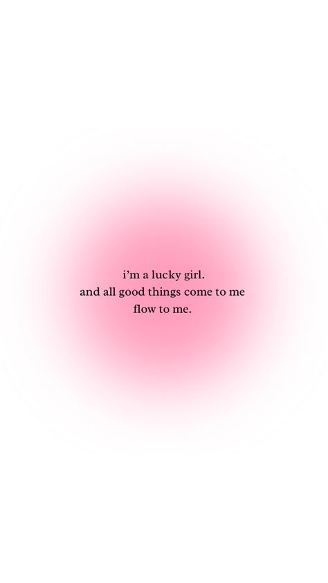 Lucky Girl Syndrome, Aura Quotes, Positive Wallpapers, Goal Board, Vision Board Affirmations, Vision Board Manifestation, Vie Motivation, Pink Quotes, Inspo Board