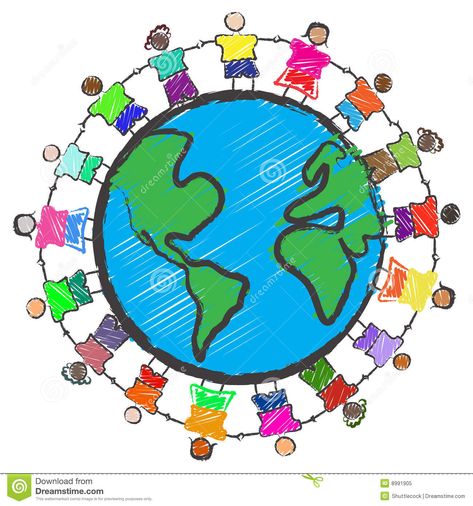 Group of kids with different races holding hands. Vector - Illustration of a gro #Sponsored , #AD, #ad, #kids, #holding, #Illustration, #races Tolerance Drawing, Tolerance Art, Tolerance Day, Teaching Primary School, Globe Illustration, People Holding Hands, Teaching Tolerance, Religious Tolerance, Wake Ideas