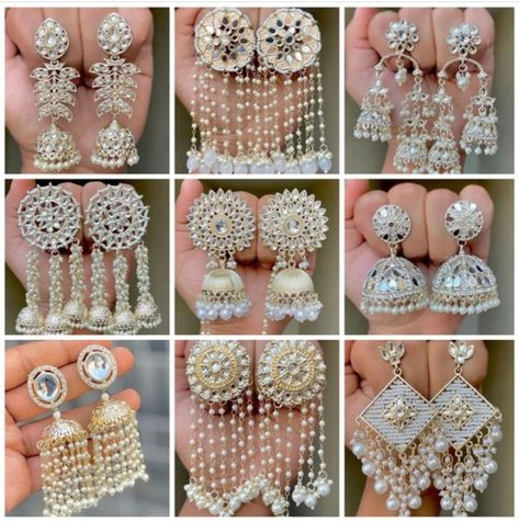 Latest Earrings Trends, Latest Earrings Design, Trending Earrings, Meenakari Earrings, Red Bangles, Book Binding Diy, Modern Gold Jewelry, Cute Clothing Stores, Bridal Jewellery Design