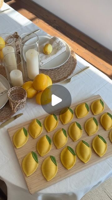 Alessandra Brontsema on Instagram: "I used the last of the lemons on my Meyer lemon tree for this lemon themed dinner party 🍋🫶🏼🍝 the lemon pasta was my favorite part!! 

#hosting #dinnerparty #homemade #dinnerideas #dinner #homemadepasta #lemon #lemontheme #lemondinner #lemondessert #lemonrecipes #colorfulpasta #lemonpasta" Lemon Dinner Party, Lemon Birthday Theme, Lemon Dinner, Lemon Themed Party, 21 Dinner, Themed Dinner Party, Meyer Lemon Tree, Spring Pasta, Themed Dinner