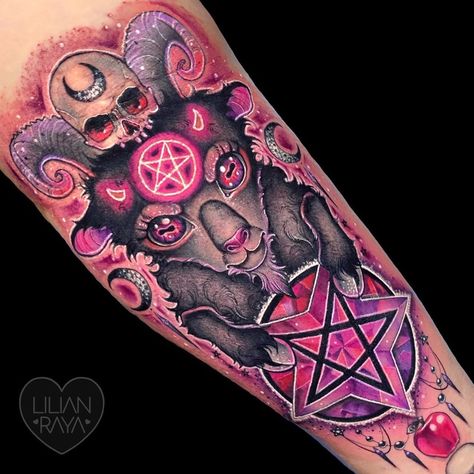 Satanic Tattoos, Live Deliciously, Dragon Tattoo Back Piece, Bright Tattoos, Tattoo Apprenticeship, Knuckle Tattoos, Dragon Sleeve Tattoos, Kawaii Tattoo, Body Suit Tattoo