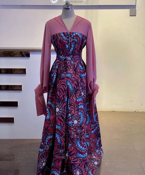 Long Gown Styles, Ankara Long Gown, Ankara Long Gown Styles, Modest Dresses Fashion, Ankara Dress Styles, African Print Dress Ankara, African Fashion Skirts, Ankara Gown Styles, African Wear Dresses