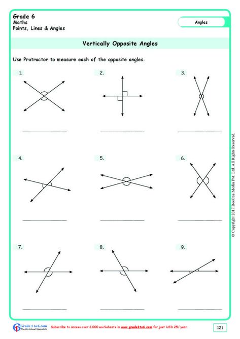 Vertical Angles Worksheet Pdf Pin On Free Math Worksheets Measuring Angles Worksheet, Comparing Numbers Worksheet, Opposites Worksheet, Adjacent Angles, Money Math Worksheets, Angle Pairs, Angles Math, Angle Relationships, Angles Worksheet