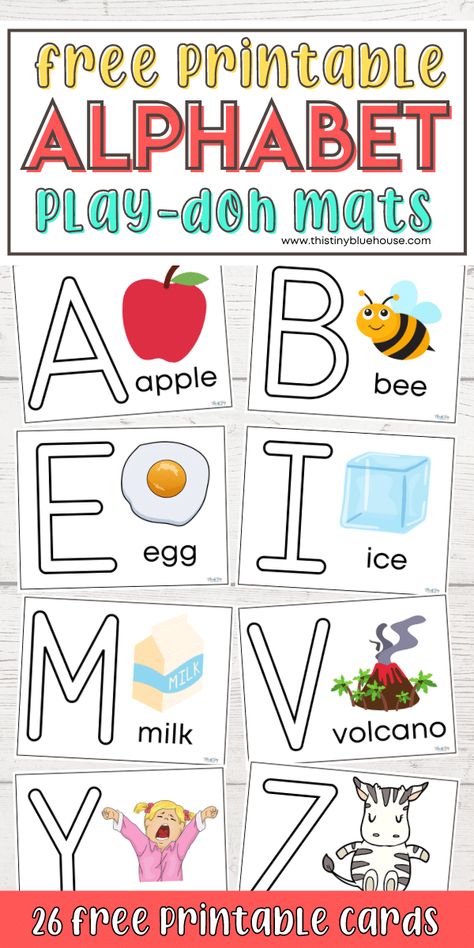 Letter A Playdough Mat Free, Letter Play Dough Mats Free Printable, Play Dough Alphabet Mats Free Printable, Play Doh Letter Mats Free, Play Dough Letter Mats Free, Alphabet Playdough Mats Free, Letter A Activities For Preschool Printables Free, Vpk Worksheets, Preschool Letter Practice