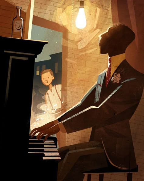 Lindgren & Smith | Jamey Christoph is represented by Lindgren Smith Illustration Piano Illustration, Jazz Artwork, Arte Jazz, Illustration Kunst, Jazz Art, Music Illustration, Jazz Piano, Hur Man Målar, Art Pop