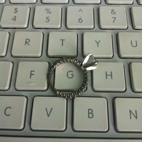 My ring and my new last initial Letter G Aesthetic, Love Keyboard, A Wallpaper Letter Love, Keyboard Letters, G Initial, Initial G, One Word Instagram Captions, Happy 25th Birthday, T Wallpaper