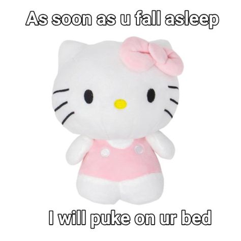 Hello Kitty Reaction Pictures, Wake Up Hello Kitty, Good Morning Hello Kitty Memes, Hello Kitty Relatable, Cursed Hello Kitty Images, Mean Hello Kitty, Him Hello Kitty, Mad Hello Kitty, Hello Kitty Reaction Pic