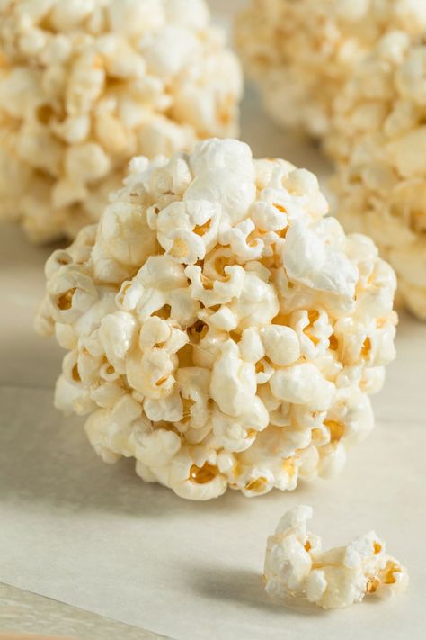 Honey Popcorn Balls, Recipe For Popcorn Balls, Old Fashion Popcorn Balls Recipe, Microwave Popcorn Balls, Best Popcorn Balls Recipe, Old Fashioned Popcorn Balls Recipes, Chewy Popcorn Balls, Popcorn Ball Recipes, Easy Popcorn Balls Simple