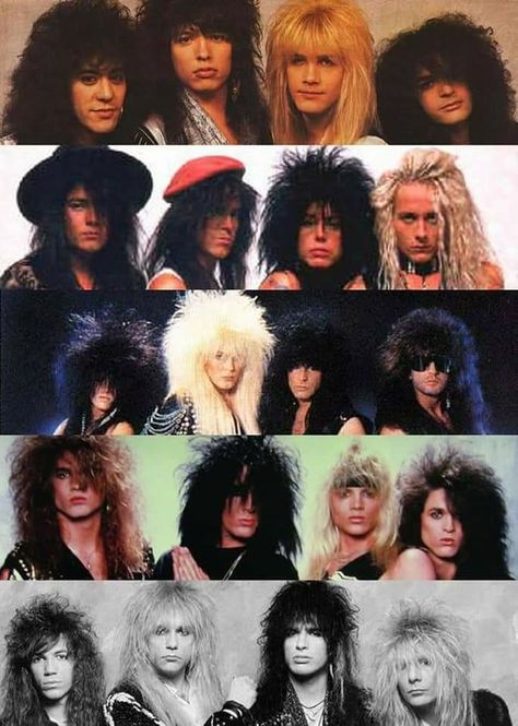 80s Rock Hairstyles, 80s Men Hair, Metal Hairstyles, 80s Hair Metal, Glam Hairstyle, Face Male, 80s Glam, Hairstyle Men, Rock Hairstyles