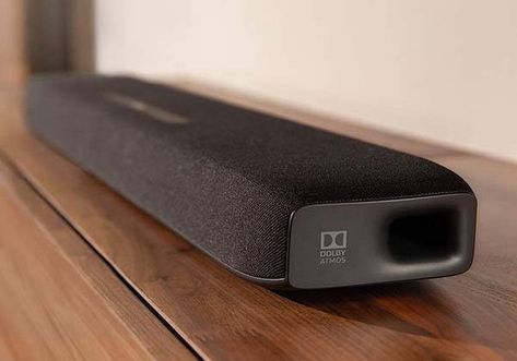 Anker Soundcore Infini Pro Bluetooth Soundbar with Dolby Atmos and Subwoofers | Gadgetsin Radio Design, Surround Speakers, Access Control System, Speaker Design, Home Theater System, Bicycle Design, Dolby Atmos, Black Exterior, Surround Sound