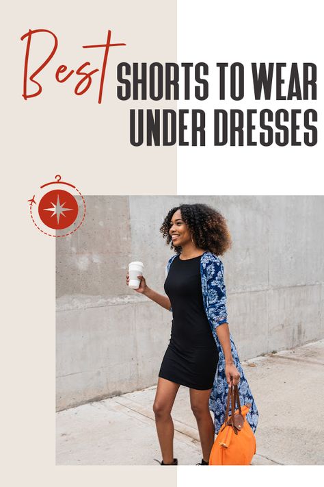 Shorts Under Dress, Shorts For Under Dresses, Below The Knee Dress, Thigh Chafing, Best Shorts, Travel Fashion Girl, Below The Knee Dresses, Long Formal Dress, Short Summer Dresses