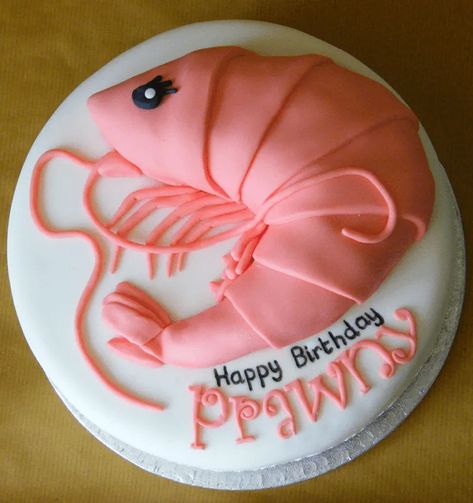 Shrimp Cake, Felting Diy, Shrimp Cakes, Cake Designs Images, Cool Cake Designs, Needle Felting Diy, Baking Substitutes, Baby Boy First Birthday, Fondant Cake Toppers