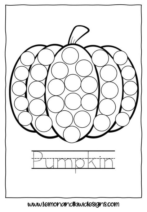 Marker Coloring Pages, Dot Marker Printables, Marker Coloring, Dot Marker Activities, Thanksgiving Worksheets, Dots Game, Halloween Worksheets, Dot Worksheets, Thanksgiving Activities For Kids