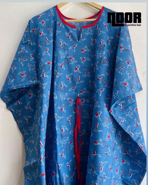 🔥YOUR PERFECT SUMMER COMPANION AWAITS🔥 Beat the heat in style with our breezy cotton kaftan!!♥️ Handblock Print Cotton Kaftan Dresses🌼 ✅Free Size ✅Lenth- 52 Inches 🚨Why Cotton Kaftans are the best wear for the heatwave!!🚨 🌸Breathable Fabric-alowing air to flow freely and keeping you cool even in the hottest weather. 🌸Cotton Kaftans are lightweight, making them comfortable to wear all day long. 🌸The loose and Flowy design of kaftans provides ample ventilation. 🌸Cotton Kaftans comes in a... Casual Kaftan, Cotton Kaftan Dress, Summer Kaftan, Printed Kaftan, Block Printed Textiles, Kaftan Dresses, Cotton Kaftan, Mode Abaya, Flowy Design