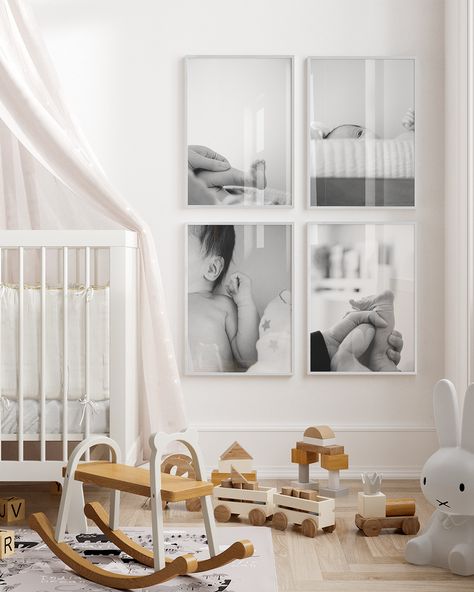 From tiny toes to precious smiles 🤍 Each silver frame captures a moment we never want to forget, making our walls a celebration of family and new beginnings. Ways To Display Family Photos, Display Family Photos, Baby Picture Ideas, Baby Room Design, Nursery Inspo, Photo Wall Collage, Baby's Room, Silver Frame, Make A Difference