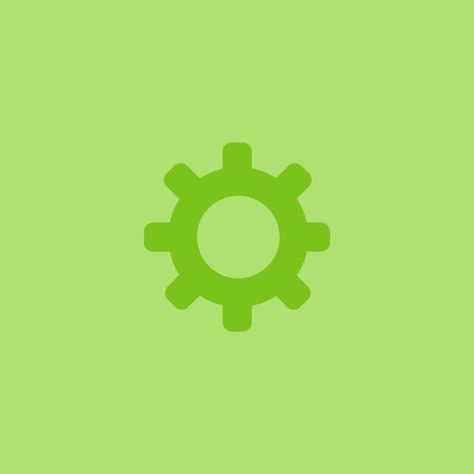 Green Settings Icon, Lime Green App Icons Aesthetic, Lime Green App Icons, Bright Green App Icons, Neon Green Icons For Apps, Green Settings, Neon Green Facetime Icon, Neon Green Instagram Icon, Settings Icon