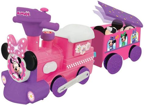 Disney's Minnie Mouse Ride-On Motorized Train by Kiddieland