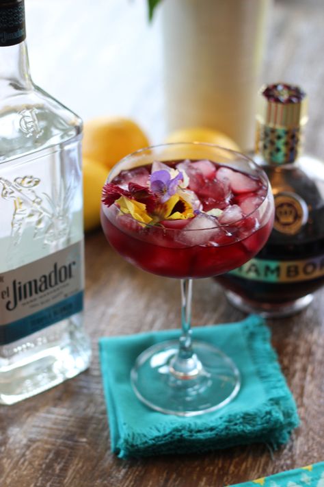 el Jimador Black Raspberry #margarita #recipe #recipeoftheday #cocktail #cocktails #recipes #tequila Raspberry Margarita Recipe, Raspberry Margarita, Blackberry Margarita, Tequila Day, National Tequila Day, Margarita Day, Coffee Milkshake, National Margarita Day, Refreshing Food