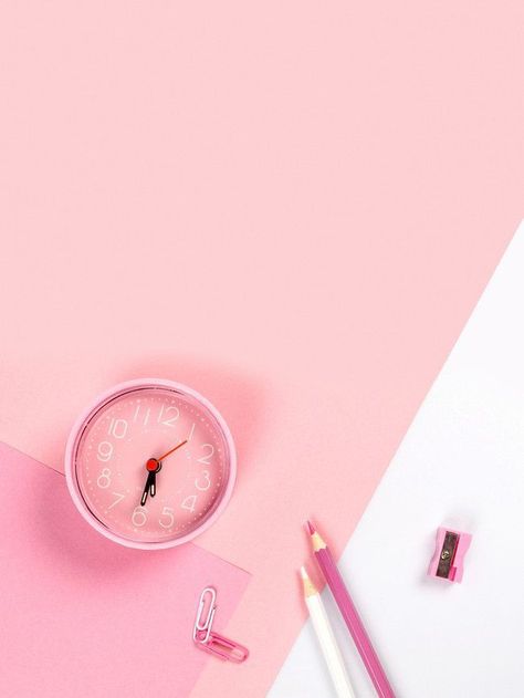 Poster Background, Clock, Desk, Internet, Pink, Instagram, Fresco