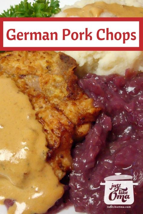 Yummy lecker Düsseldorfer Breaded Pork Chops --- these you HAVE to try German Pork Chops, German Meals, German Sweets, German Meat, Barbecue Pork Ribs, German Dishes, German Food Authentic, German Cooking, German Foods