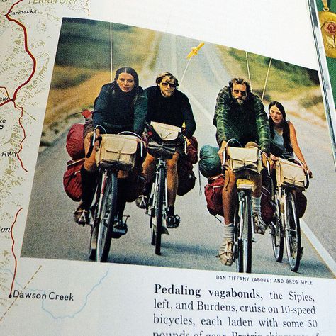 Bicycle Reference, Bike Packing, Bicycle Camping, Touring Bicycles, Bicycle Travel, Velo Vintage, Bike Camping, Vintage Cycles, Camp Vibes