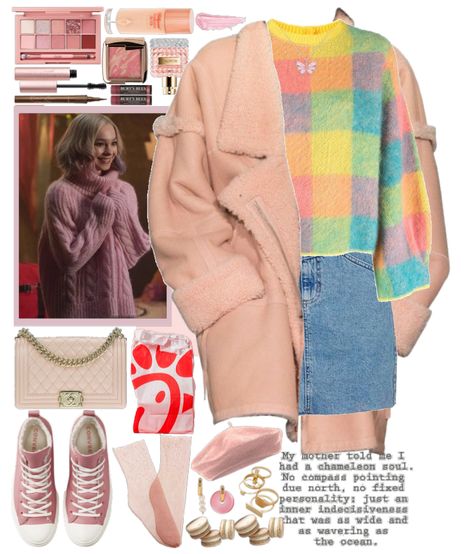 Enid Sinclair Wardrobe, Enid From Wednesday Outfits, Enid Sinclair Outfits Aesthetic, Enid Inspired Outfits, Enid Sinclair Clothes, Enid Sinclair Outfit Inspiration, Enid Sinclair Inspired Outfits, Bubblegum Pop Aesthetic Outfits, Enid Wednesday Outfit