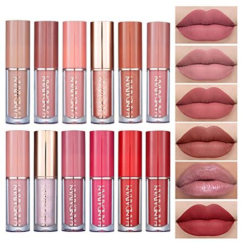 Limited-time deal: ANGLICOLOR Lip Gloss,Lip Liner Set,12Pcs Lipstick Makeup Set, Lipstick High Pigmented, Lipliner Makeup Set Long Lasting, Lip Stick Lip Liner Waterproof, Lipsticks for Women Girls, Lip Tint Makeup Makeup Christmas Gifts, Shimmer Lipstick, Lip Liner Set, Matte Lipstick Set, Shimmer Lip Gloss, Nude Lip Gloss, Liquid Lipstick Set, Long Lasting Lip Gloss, Lipstick Art