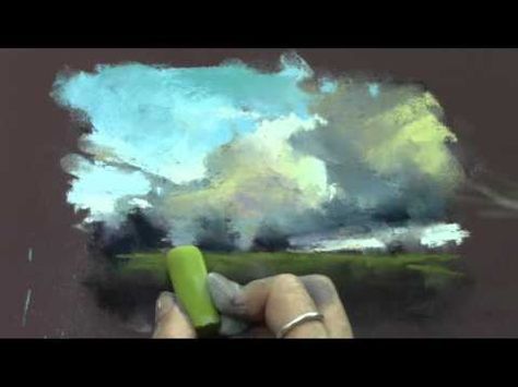 Comment dessiner de l'eau réaliste [Tutoriel] - YouTube Pastel Video, Marla Baggetta, Painting With Pastels, Chalk Pastel Art, Soft Pastel Art, Art Demo, Pastel Artwork, Chalk Pastel, Pastel Landscape