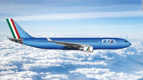 ITA Airways: All about the new Italian airline | CNN Travel Uefa European Championship, New Jet, National Airlines, Airplane Window, Chief Marketing Officer, Singapore Airlines, International Flights, Domestic Flights, Airline Tickets