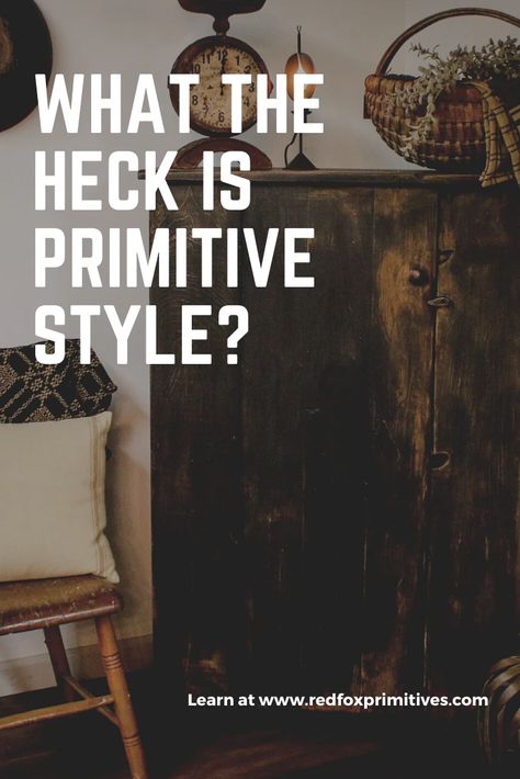 I’ll admit, I had no idea what primitive style was when I was in my young twenties. Until I walked into my husbands parents house and I felt like I walked back in time. I was amazed how you could feel like you were back in the early 1800’s. I had no idea primitive was a style people did in their homes. So when my husband started building furniture and I volunteered to paint… I had no clue what I was doing! My mother-in-law was kind enough to show examples of pieces she liked and from there I to Primitive Style Decorating, Primitive Color Palette, Primitive Minimalist Decor, Primitive Bedroom Decor Ideas, Primative Decor Farmhouse Style, Primitive Furniture Living Room, Primitive Wall Decor Ideas, Primitive Furniture Diy, Primitive Living Room Decor