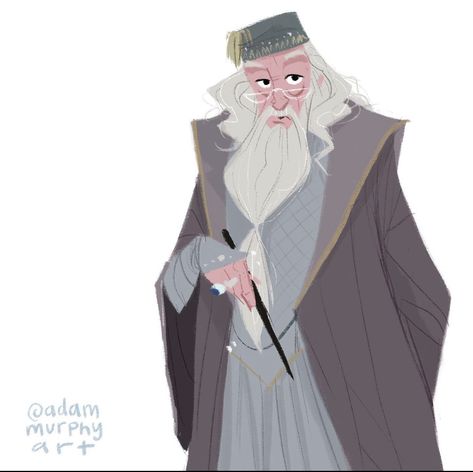 Albus Dumbledore Art, Harry Potter Dumbledore, Harry Potter Cartoon, Harry Potter Print, Harry Potter Illustrations, Snape Harry Potter, Harry Potter Illustration, Harry Potter Style, Harry Potter Magic