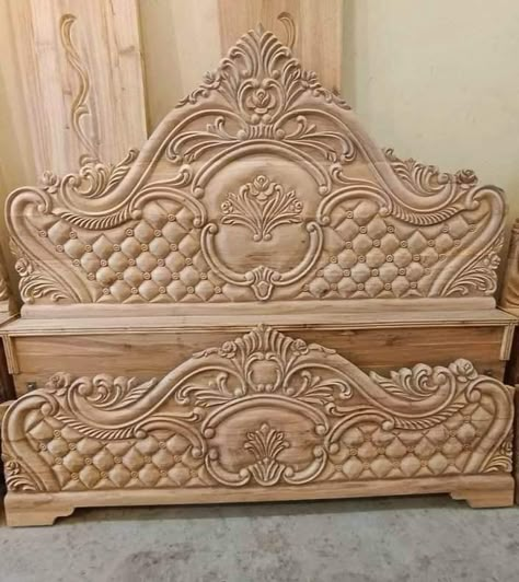 Carving Bed Design, Wooden Almirah, Wooden Wardrobe Design, Carved Headboard, Box Bed Design, Sofa Design Wood, Door Design Photos, Wooden Sofa Set Designs, Wood Bed Design